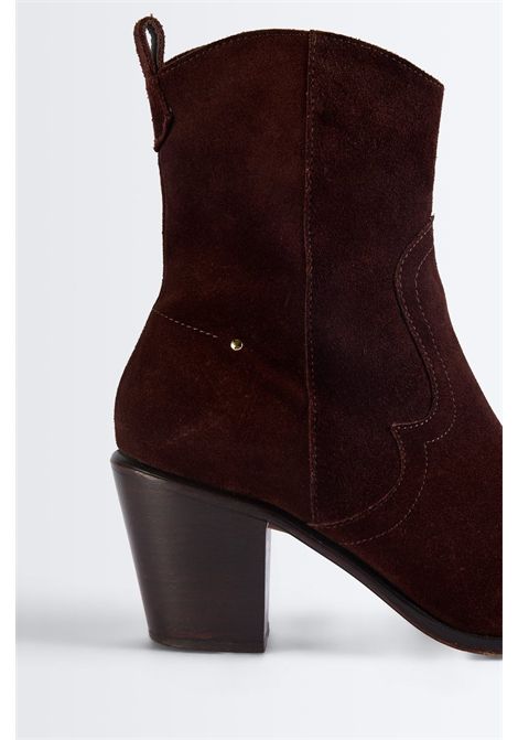 Vanessa Bruno Calf Leather Santiag Ankle Boots Ebony Women's Vanessa Bruno |  | 5HVF27-V31623126